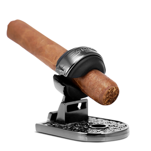 Premium Cigar Holder Set (Gunmetal)